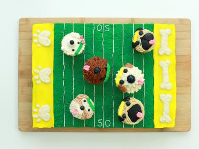 How to Make an Adorable Puppy Bowl Cake