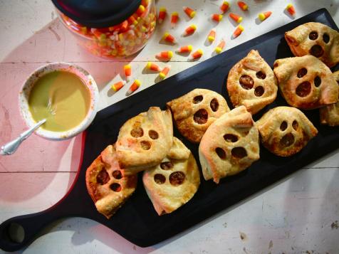Ghost Hand Pies with Honey Dijon