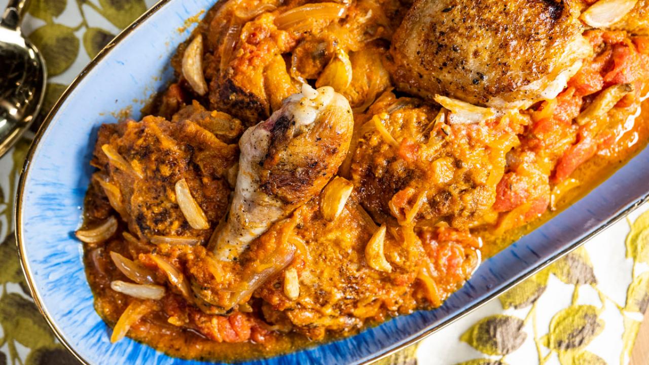 Smothered Chicken Recipe - Maria Guarnaschelli