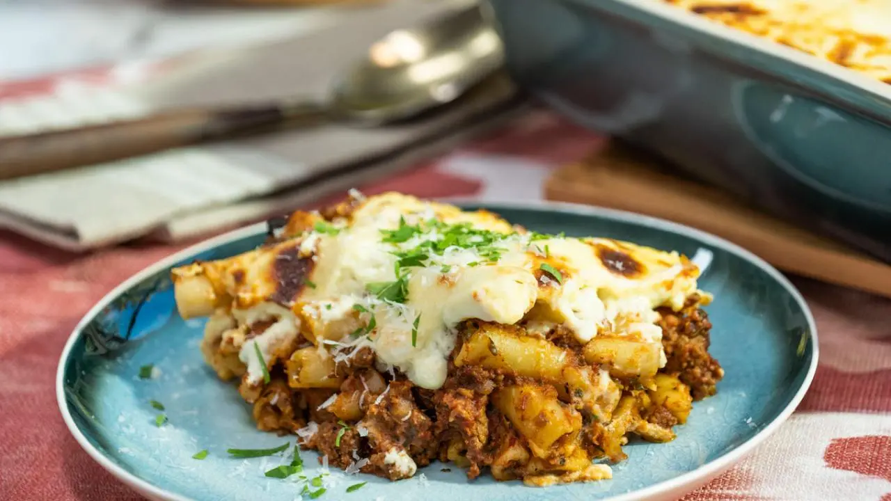 Pastitsio Recipe | Geoffrey Zakarian | Food Network