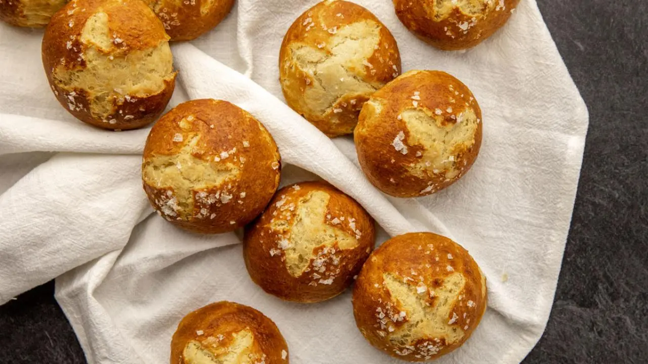 Ree's Pretzel Rolls