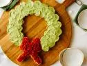 Pull-Apart Deviled Egg Wreath