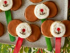 With these playful cookies, everyone can join in the reindeer games.