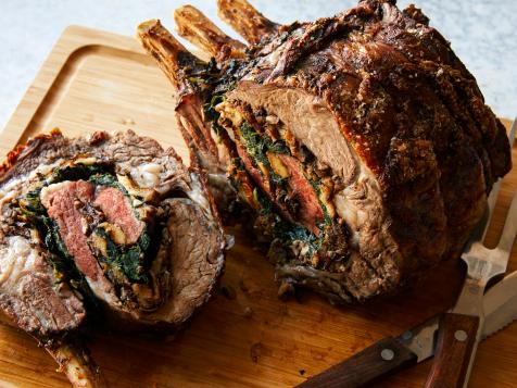 Stuffed Standing Rib Roast