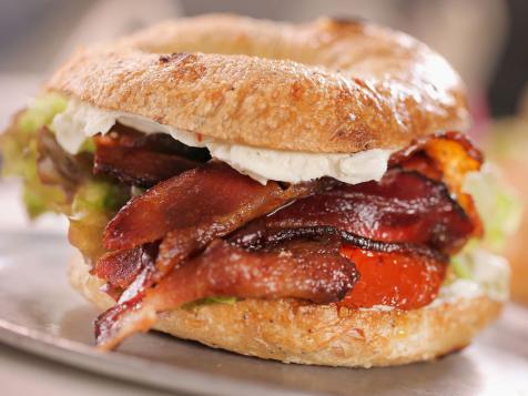BLT with Spicy Pepper Cream Cheese