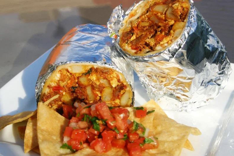 Inspired by the Mission District of San Francisco, Asada's menu is influenced by Latin cuisine and is a popular stop for mouthwatering burritos and beyond. Each order of a Mission-style burrito is equipped with melted queso blanco, cilantro lime rice, cumin garlic black beans, pico de gallo and sour cream. As for the meat, well, that's a tough one — the carne asada, carnitas and chicken asada are all tempting choices.