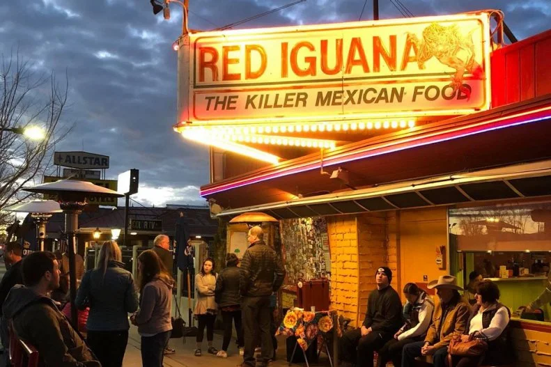 Red Iguana is such an icon in downtown Salt Lake City that the popular restaurant opened up Red Iguana 2, just down the street, to absorb the overflow. Regardless, there's always a wait — and the wait is always worth it once you sink your teeth into the city's best burrito. There are many burrito options (which all come in pairs, by the way), and all are superb, but the chile verde is a solid bet. Think housemade pork drenched in chile verde with the "killer" refried beans wrapped in a flour tortilla and smothered with additional chile verde — or change it up and request for it to be smothered in the delicious mole sauce instead.