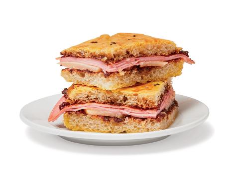 Mortadella and Fig Focaccianini