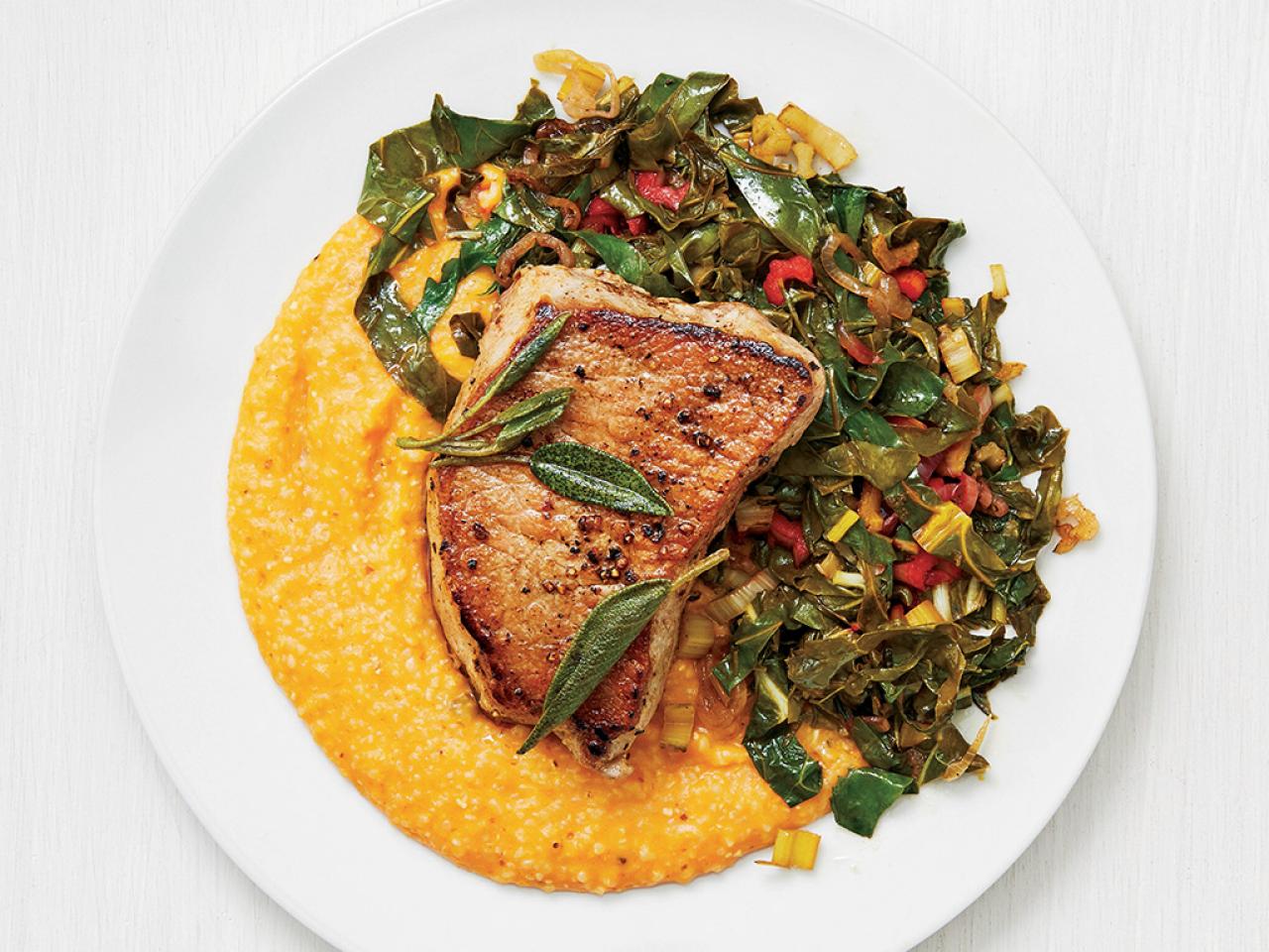 https://food.fnr.sndimg.com/content/dam/images/food/fullset/2019/10/4/0/FNM_110119-Pork-Chops-with-Pumpkin-Grits-and-Swiss-Chard_s4x3.jpg.rend.hgtvcom.1280.960.suffix/1570214930599.jpeg