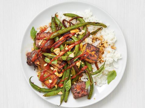 Spicy Tofu and Green Bean Stir-Fry