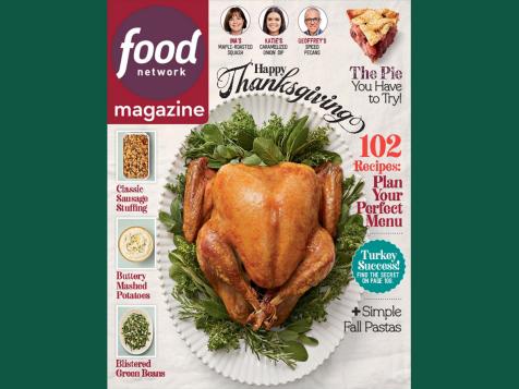 Food Network Magazine: November 2019 Recipe Index