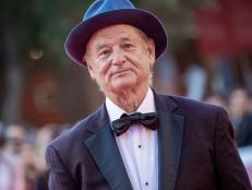Bill Murray walks the red carpet during the 14th Rome Film Festival on October 19, 2019 in Rome, Italy. (Photo by Mauro Fagiani/NurPhoto via Getty Images)