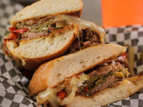 Garlic-Stuffed Roast Beef for Po'boys