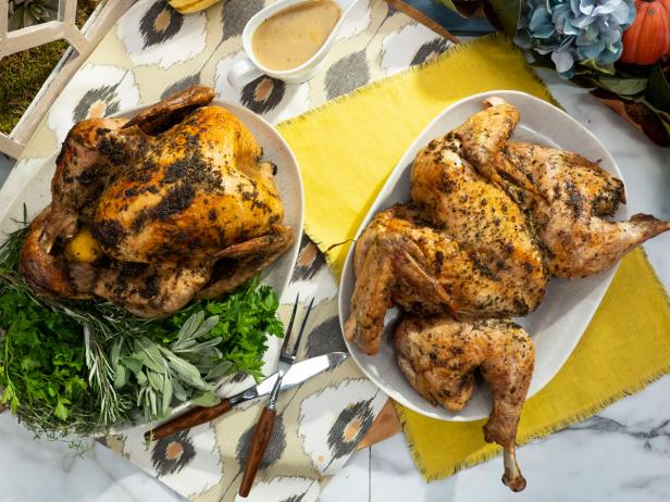 Thanksgiving Turkey Two Ways Recipe Geoffrey Zakarian Food Network