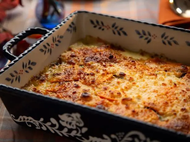 So-Cal Sweet Potato and Potato Gratin Recipe | Valerie Bertinelli | Food Network