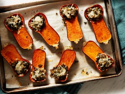 This is the receipe for Stuffed Honeynut Squash