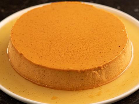 Pumpkin Flan with Maple Caramel