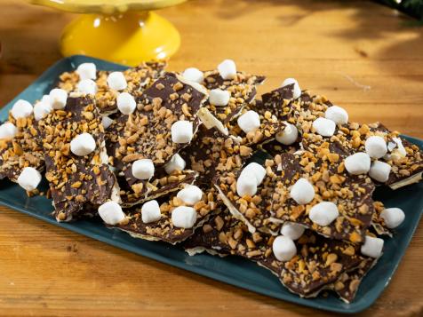 Sunny's Simple Toffee and Peanuts Matzo Bark