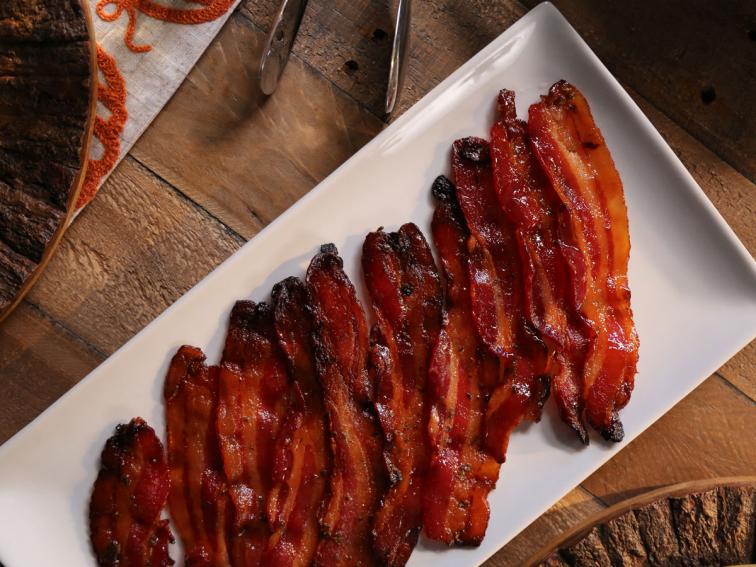 Lacquered Bacon Recipe Valerie Bertinelli Food Network