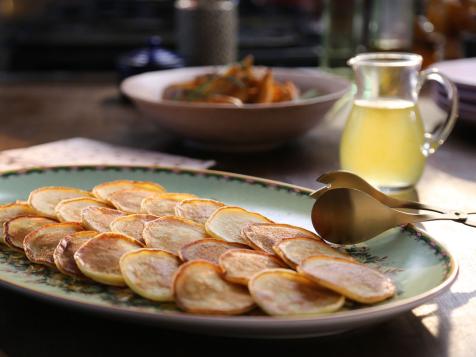 Ricotta Pancakes with Lemon Syrup