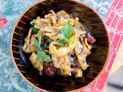 Fettuccine with Wild Boar Ragu