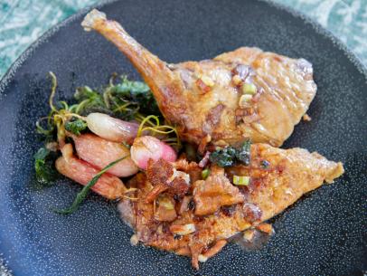 Beauty: Jonathan Waxman- Roasted Duck with Chanterelles and Carbernet Sauce