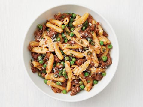 Cavatelli with Sausage and Peas