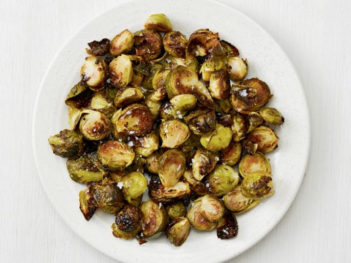 SaltandVinegar Brussels Sprouts Recipe Food Network Kitchen Food