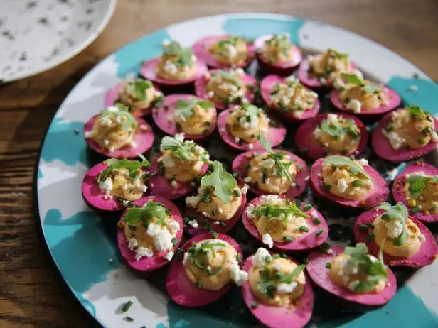 Pickled Beet Deviled Eggs Recipe Chef S Resource Recipes