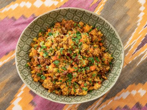 No-Bake Sausage and Cornbread Dressing