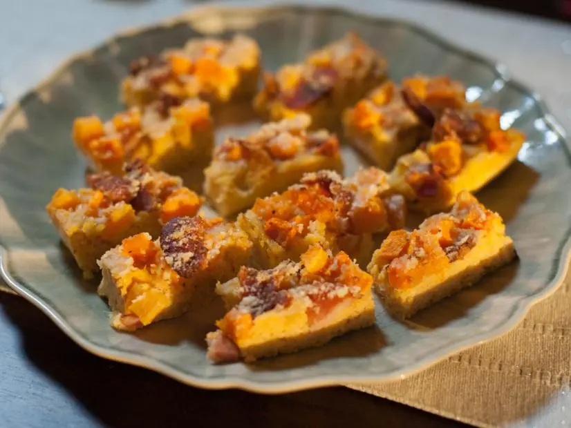 Butternut SquashBacon Polenta Bites Recipe Trisha Yearwood Food