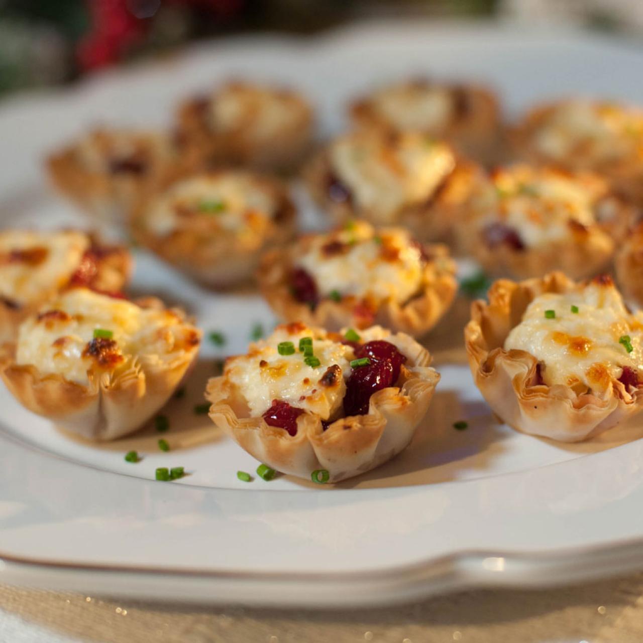 Smoked Salmon Filo Cups - Valerie Bertinelli