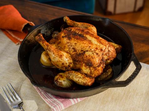 Spice Rubbed Roast Chicken