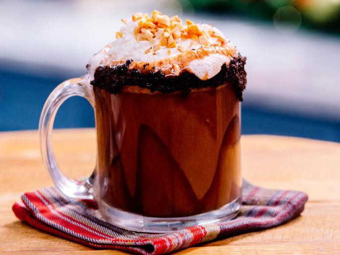 Sunny's Hot Chocolate Hazelnut Mudslide Recipe Sunny Anderson Food Network