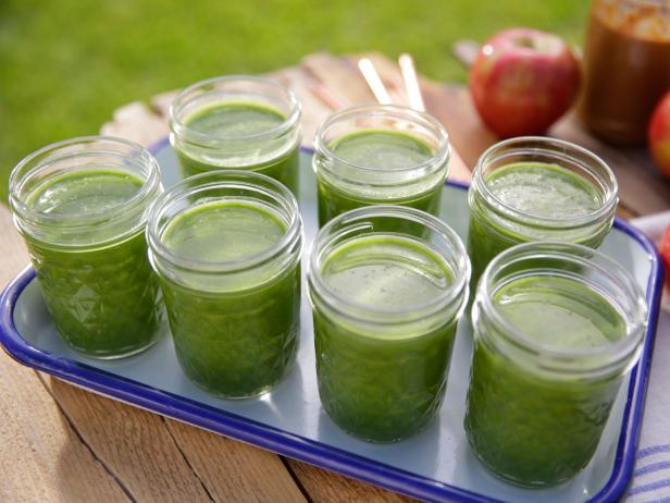 Apple and Peanut Butter Green Smoothie Recipe | Molly Yeh | Food Network