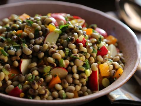 Black-Eyed Pea Salad with Turmeric Vinaigrette