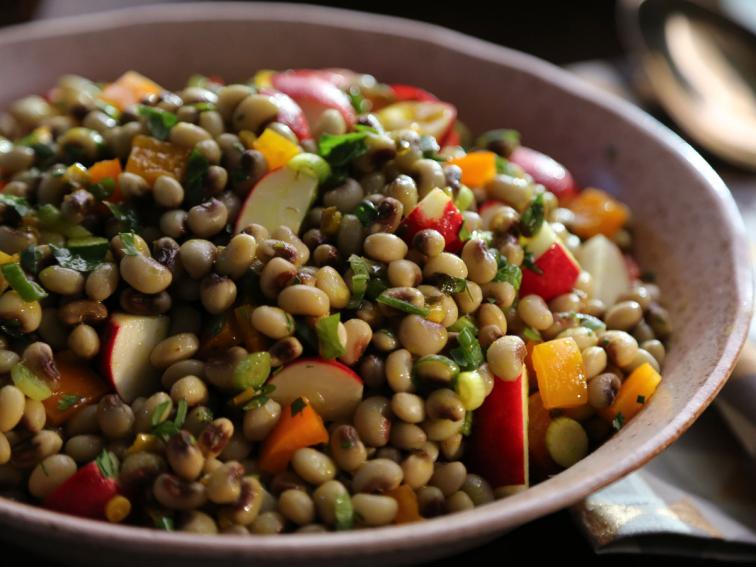 Black-Eyed Pea Salad with Turmeric Vinaigrette Recipe | Valerie ...