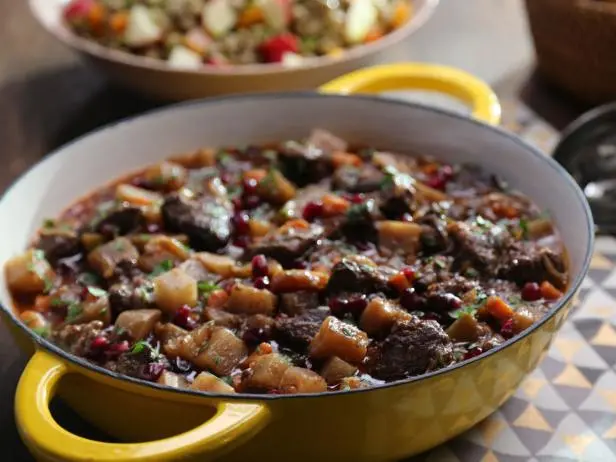 Lamb Tagine with Carrots and Turnips Recipe | Valerie Bertinelli | Food Network