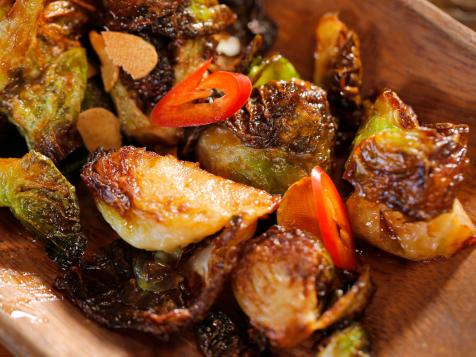 Fried Brussels Sprouts with Fish Sauce Caramel