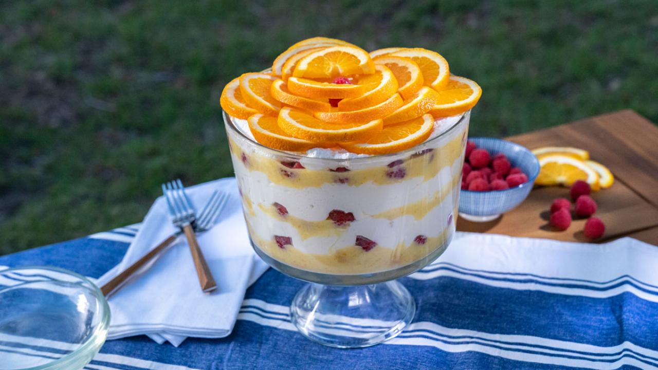 Creamy Orange Trifle