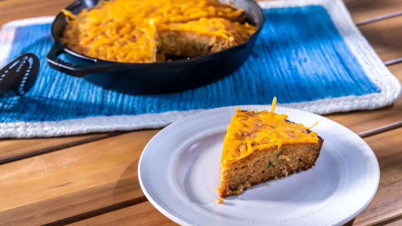 Kardea's Sweet Jalapeno Cheddar Cornbread