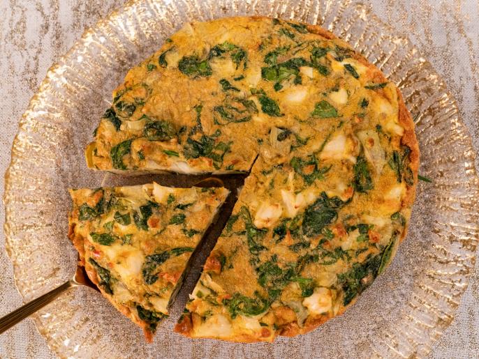 Crab and Artichoke Frittata Recipe Giada De Laurentiis Food Network