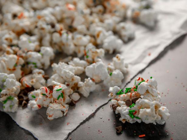 White Chocolate Peppermint Popcorn image