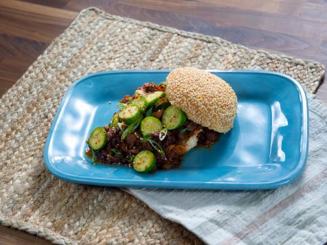 Korean-Inspired Sloppy Joes and Quick Pickles