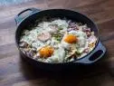 Host Rachel Ray's Chilaquiles, as seen on 30 Minute Meals, Season 28.