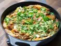 Host Rachael Ray's Barbeque Chicken Pan Pizza, as seen on 30 Minute Meals, Season 28.
