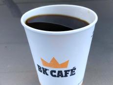 SAN FRANCISCO, CALIFORNIA - MARCH 18: In this photo illustration, a cup of Burger King BK Cafe coffee is displayed at a Burger King restaurant on March 18, 2019 in San Francisco, California. Burger King has announced that it plans to offer a BK CafÃ© coffee subscription program that will cost $5 a month for a daily cup of coffee. The program will be available in the United States with the exception of Hawaii and Alaska.  (Photo by Justin Sullivan/Getty Images)