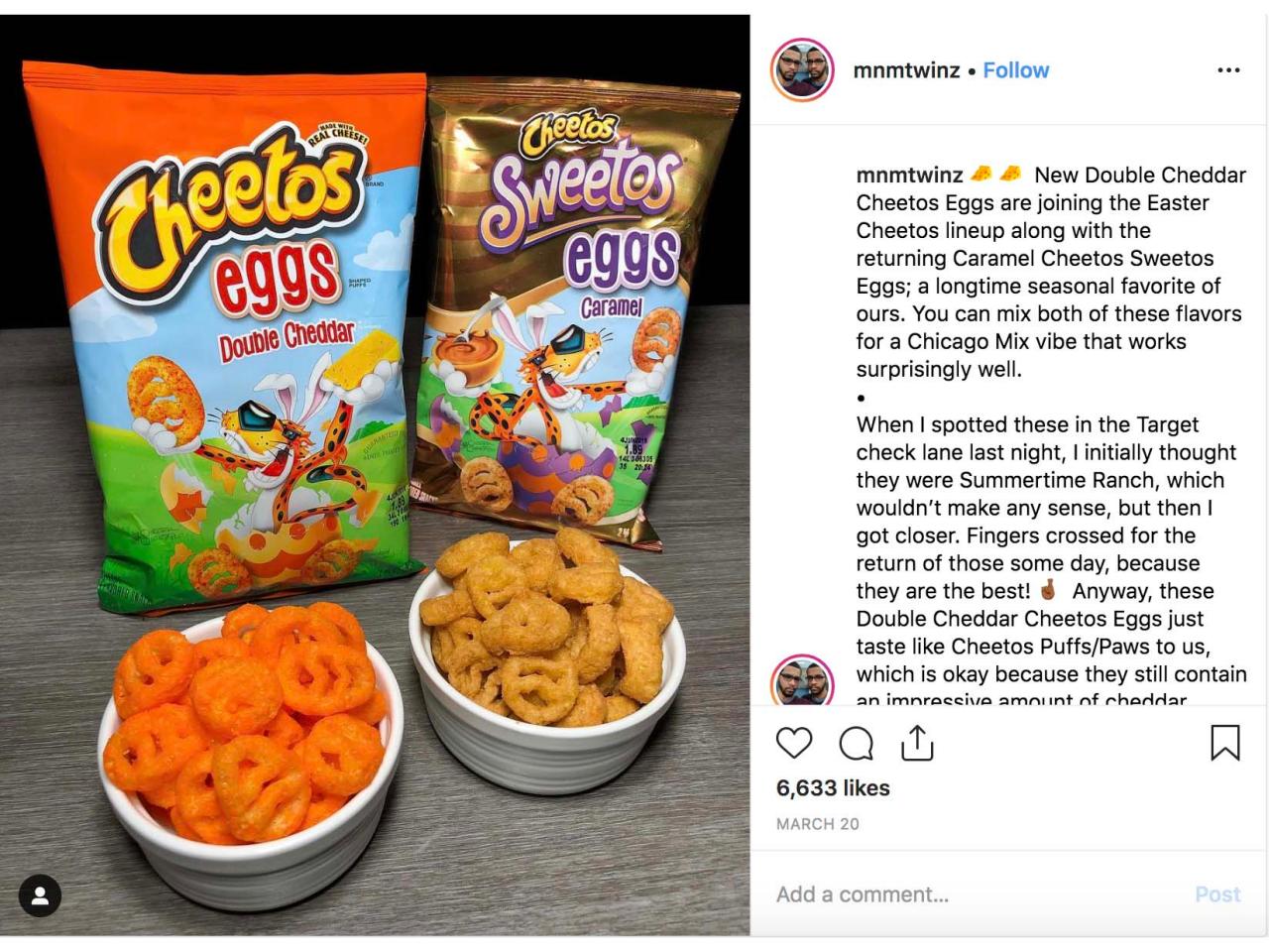 Puffy Cheetos: New diet trend?