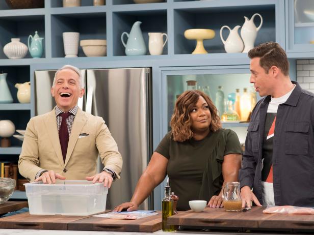 Jeff Mauro shares how to freeze chicken in marinades to save prep time, as seen on Food Network's The Kitchen