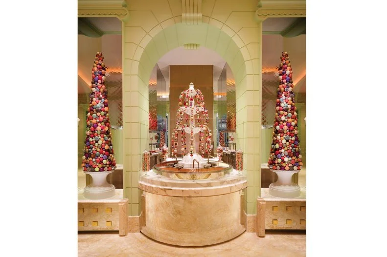 No all-you-can-eat list would be complete without an over-the-top option from Las Vegas, basically the consecrated home of the buffet. Voted "Best Buffet" in Las Vegas by the Southern Nevada Hotel Concierge Association â   and feeding nearly 3,500 guests a day â   the Buffet at Wynn certainly rocks some impressive stats: Think 5,000 eggs cracked and 800 pounds of slow-roasted prime rib carved daily, and 1 million sushi pieces rolled, 500,000 dumplings folded and almost 100 tons of Alaskan snow crab legs served each year. That means it takes a lot to stock the 15 live-action cooking stations, not to mention the cascading chocolate fountain and the revolving wheel of ice cream.